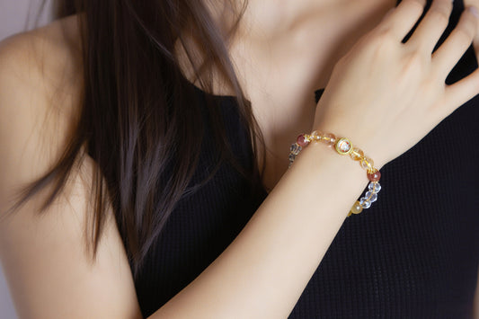 Cancer Crystal Bracelet