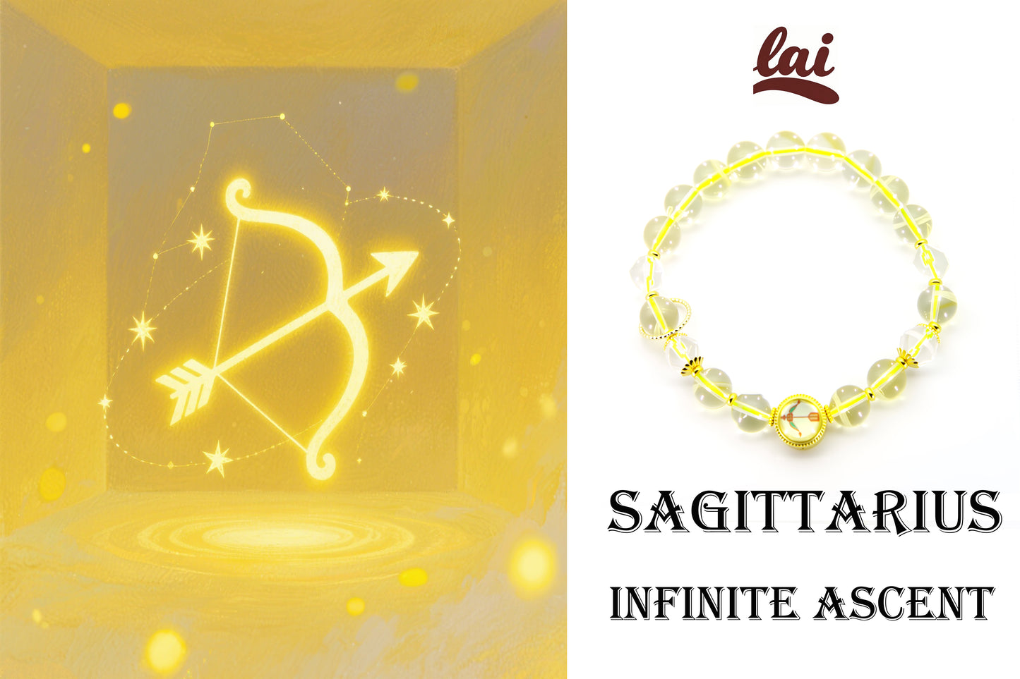 Sagittarius Crystal Bracelet