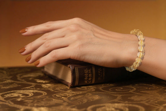 Natural High-Grade Brazilian Citrine Bracelet for Wealth Attraction