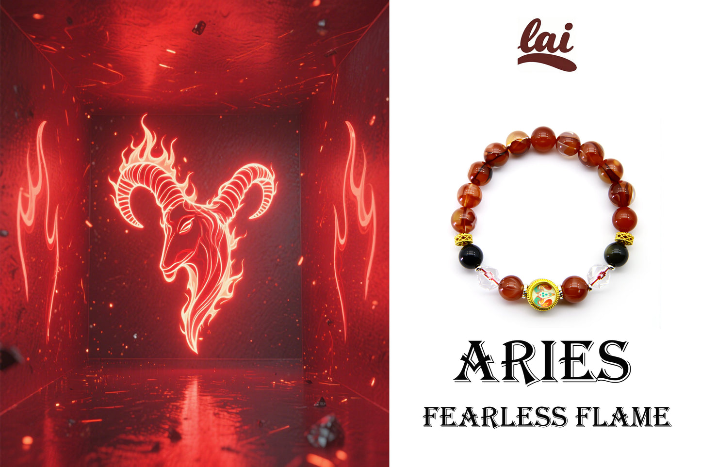 Aries Crystal Bracelet
