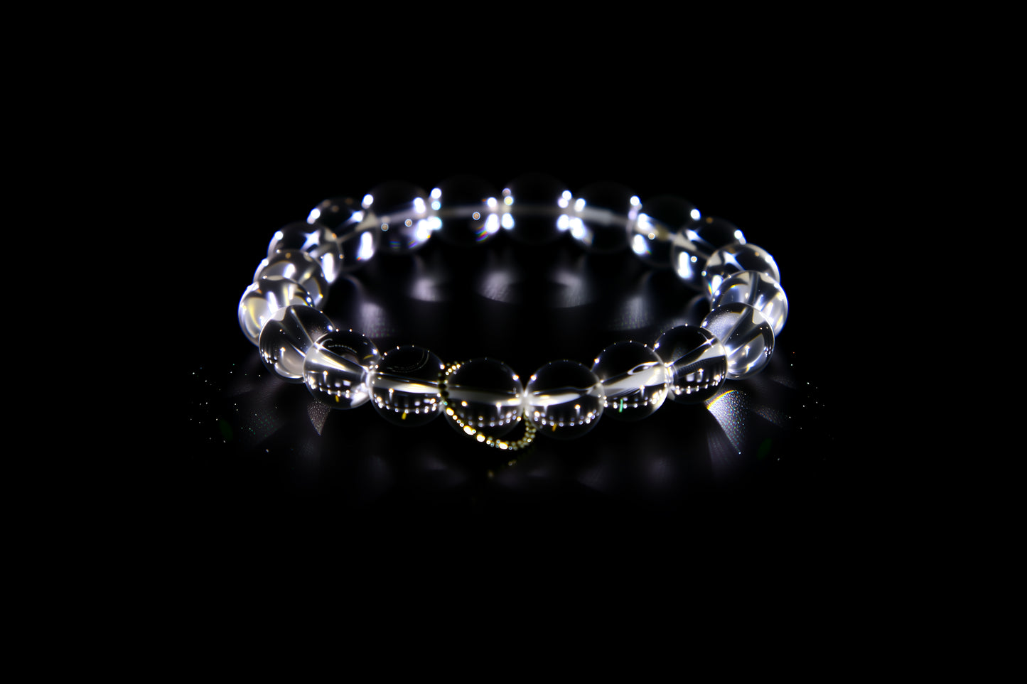 Natural Clear Quartz Bracelet for Energy Cleansing