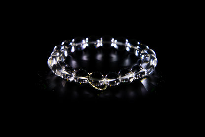 Natural Clear Quartz Bracelet for Energy Cleansing