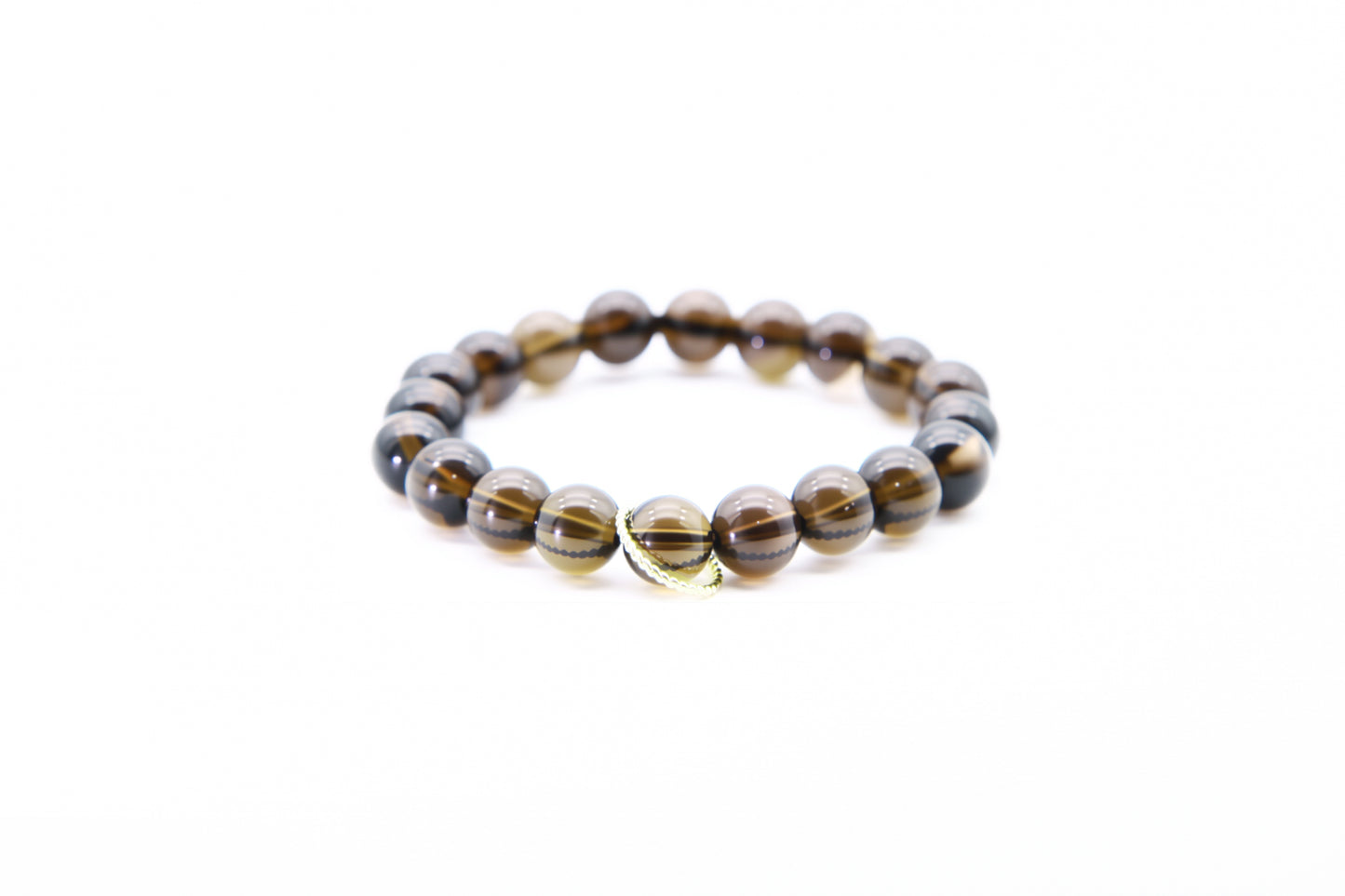 Natural Smoky Quartz Bracelet for Anxiety Relief