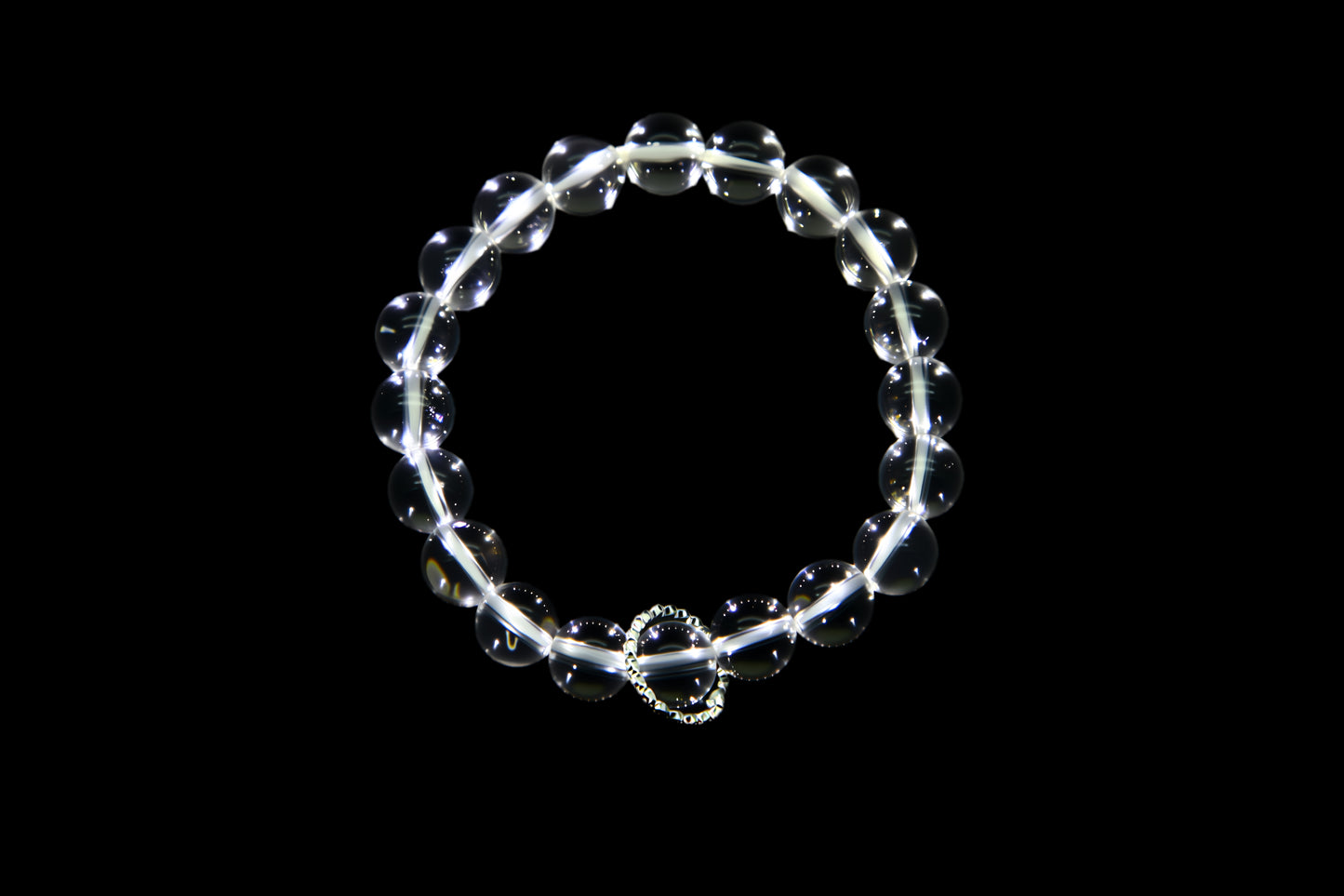 Natural Clear Quartz Bracelet for Energy Cleansing