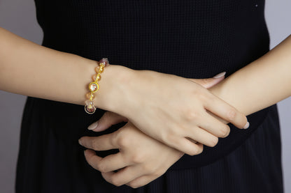Cancer Crystal Bracelet