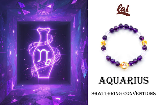 Aquarius Crystal Bracelet