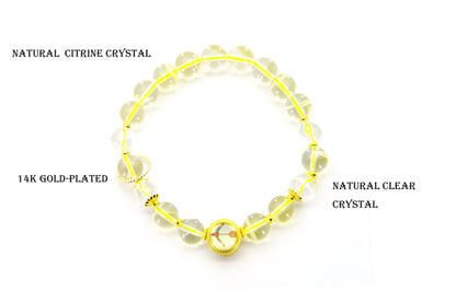 Sagittarius Crystal Bracelet