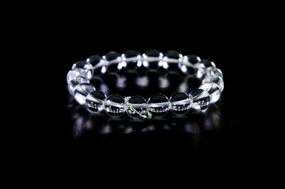 Natural Clear Quartz Bracelet for Energy Cleansing