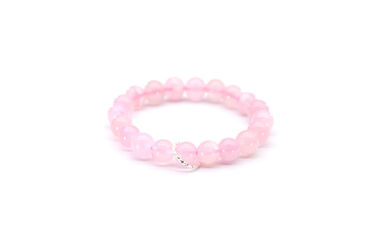 Natural Rose Quartz Bracelet for Unconditional Love
